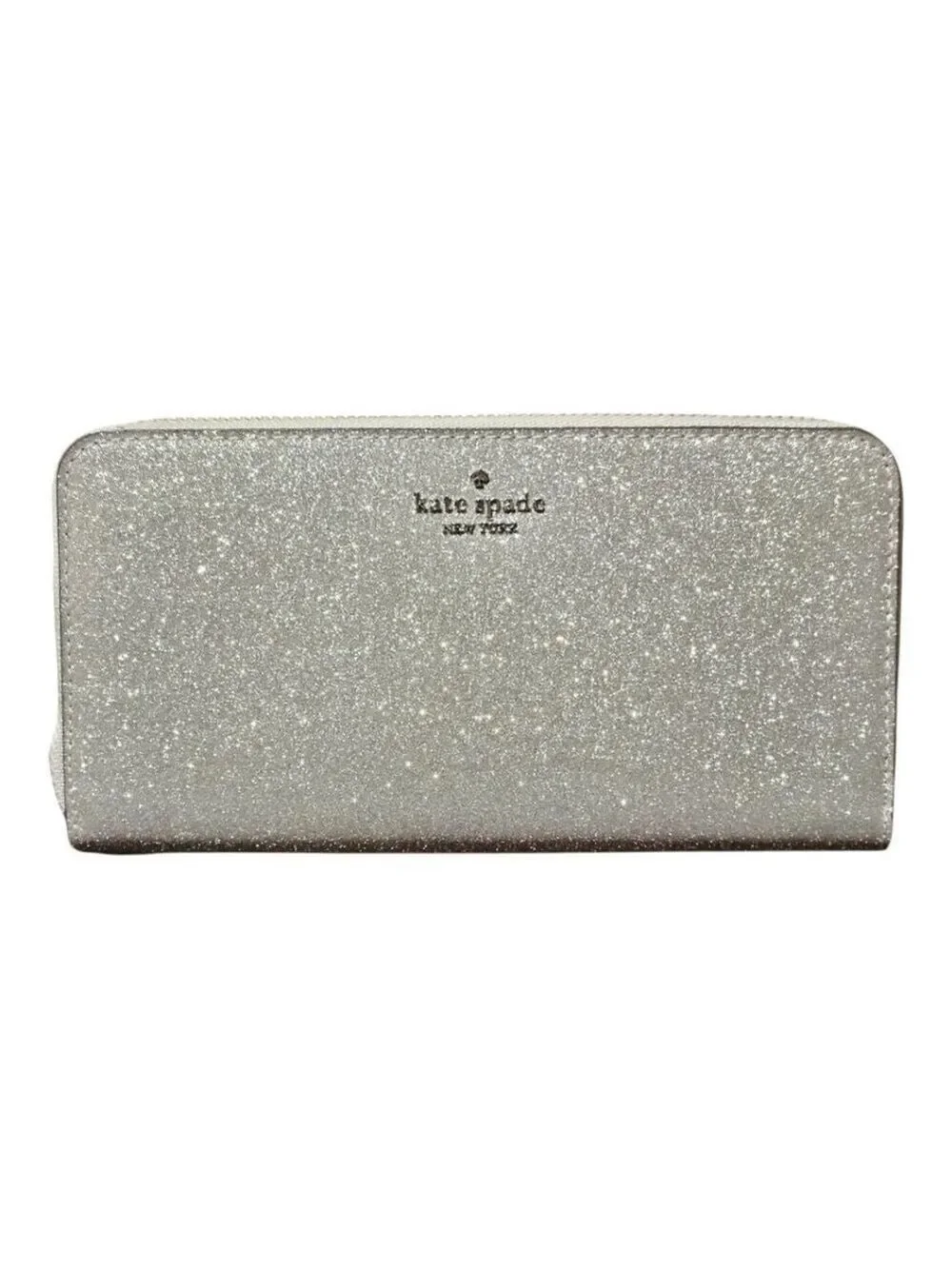 Kate Spade Wallet, Silver Glitter